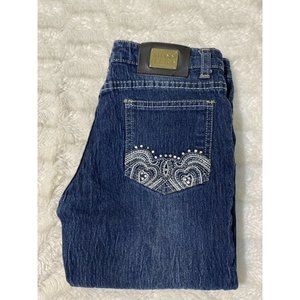 Miss Jeans Girls Sz 16   25x29 Msrd Blue Denim Jeans